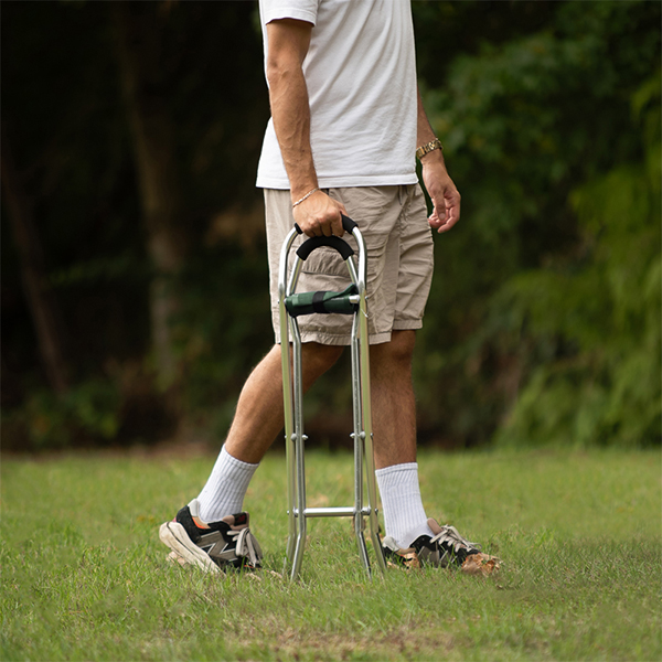 Streetwize Walking Stick Seat - Green