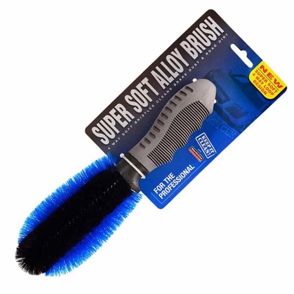 Trade Quality Deluxe Super Soft Alloy Wheel Brush