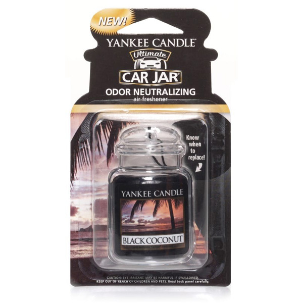 Yankee Candle Car Jar Ultimate Black Coconut Euro Car Parts