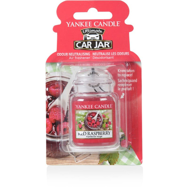 Yankee Candle Car Jar Ultimate Red Raspberry