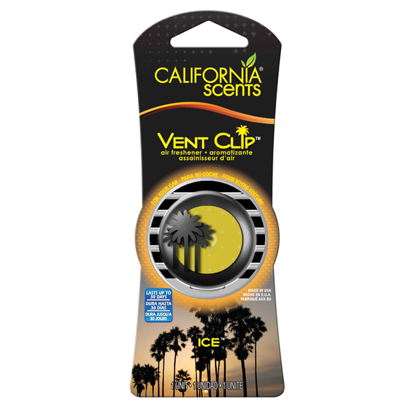 California Scents Vent Clip Ice Euro Car Parts