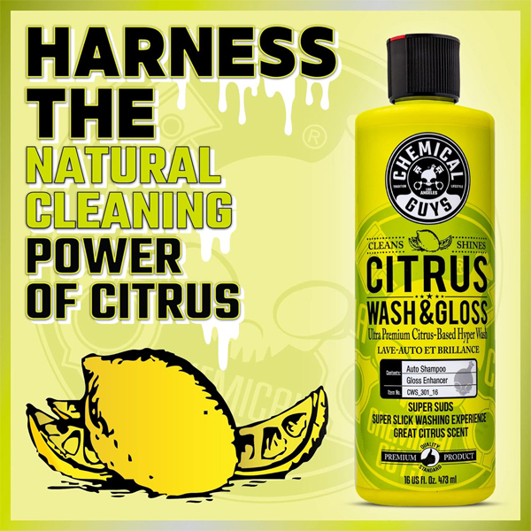 Chemical Guys Citrus Wash & Gloss Hyper-Concentrated 473ml