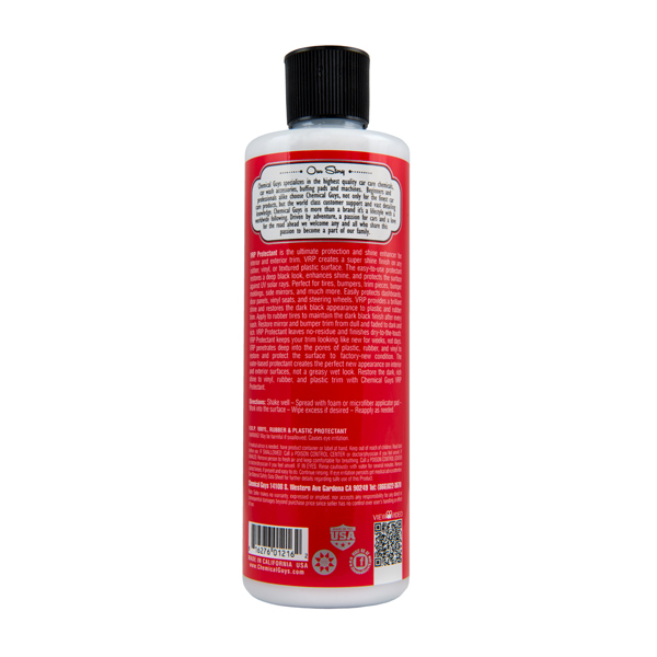 Chemical Guys VRP Vinyl, Rubber, Plastic Shine and Protectant 473ml