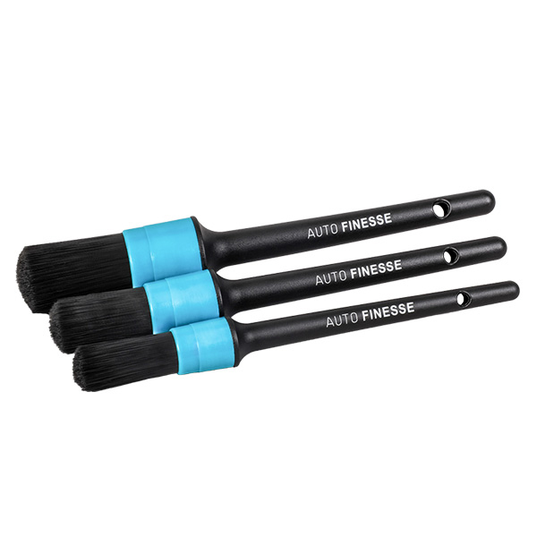 Auto Finesse Trio Firm Detailing Brushes (3 Pcs)