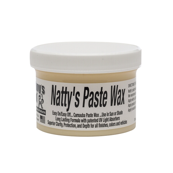 Poorboys Nattys Paste Wax White 235ml