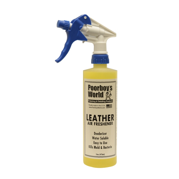 Poorboys Air Freshener Spray Leather 473ml