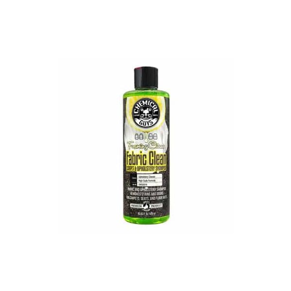 Chemical Guys Foaming Citrus Fabric Clean Carpet & Upholstery Shampoo (16oz)