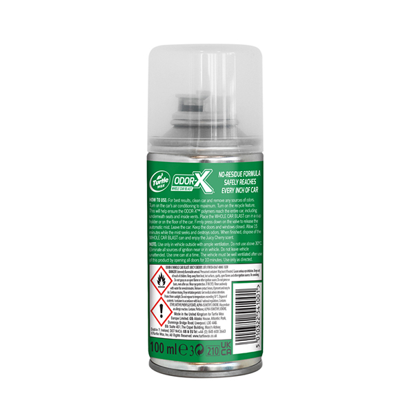 Turtlewax Odor-X Whole Car Blast 100ml Cherry