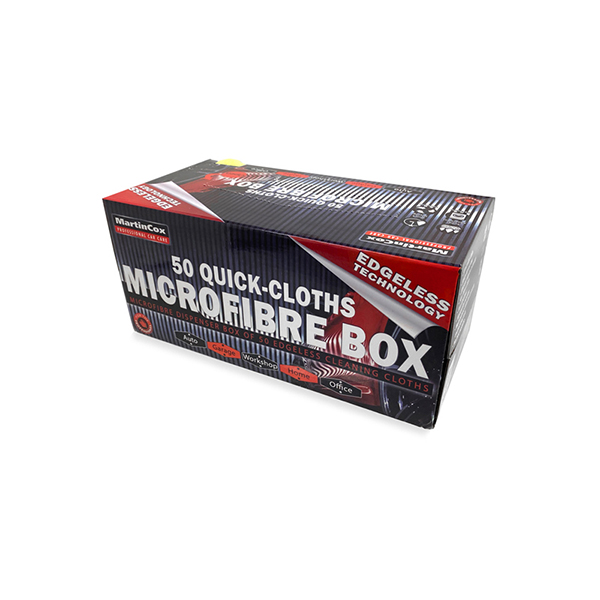 Martin Cox Quick Cloth Microfiber Cloth Dispenser Box of 50