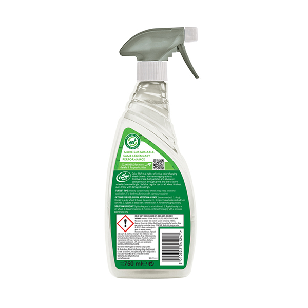 Turtlewax Colourshift Wheel Cleaner 750ml