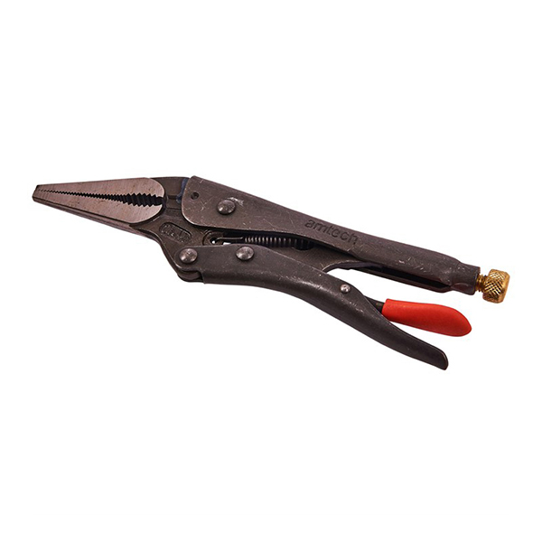 amtech 230mm (9") Long nose locking pliers