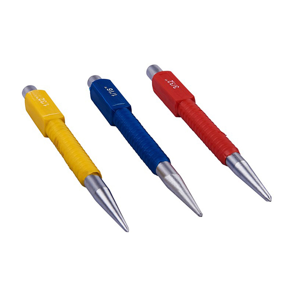 amtech 3 Piece colour coded centre punch set