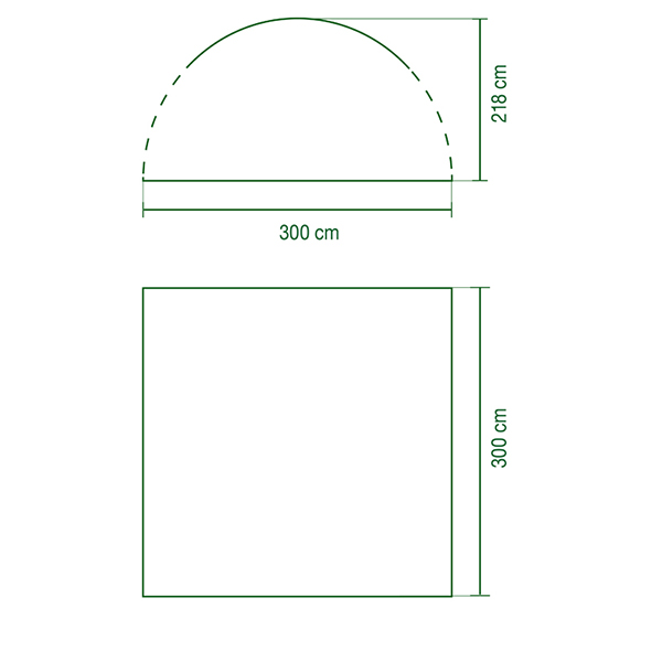 Coleman Event Shelter M - 3.0 x 3.0m
