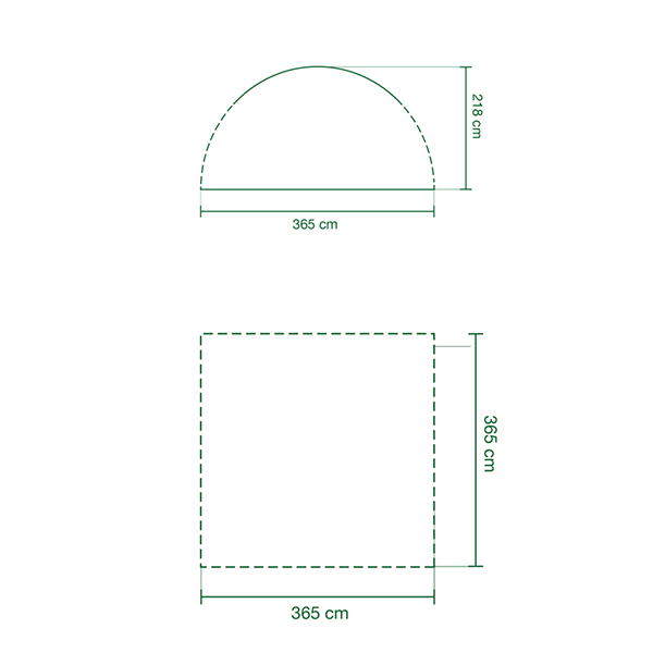 Coleman Event Shelter L - 3.65 x 3.65m