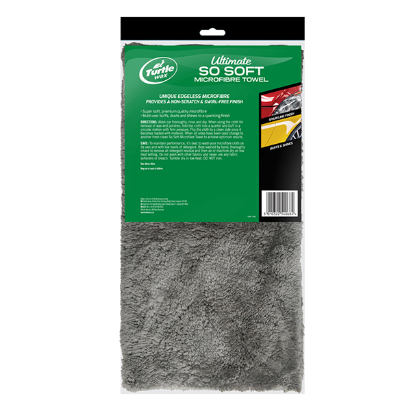 Turtlewax Ultimate So Soft Microfibre Towel 3 Pack