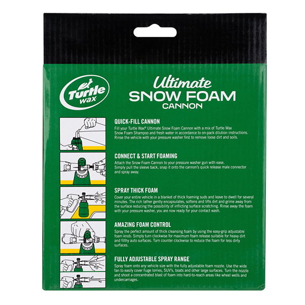 Turtlewax Ultimate Snow Foam Cannon