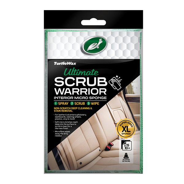 Turtlewax Ultimate Scrub Warrior Interior Micro Sponge