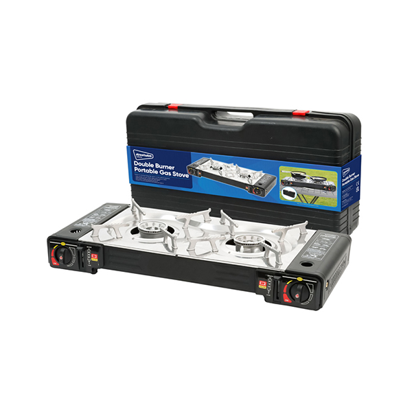 Streetwize Double Burner Portable Gas Stove