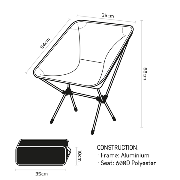 Oxford Ultra Compact Camping Chair