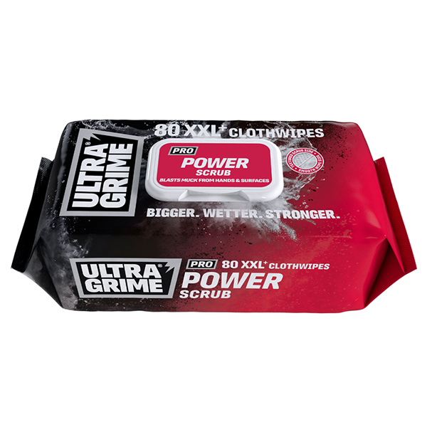 Pro Power Scrub XXL Clothwipes 80 Pack