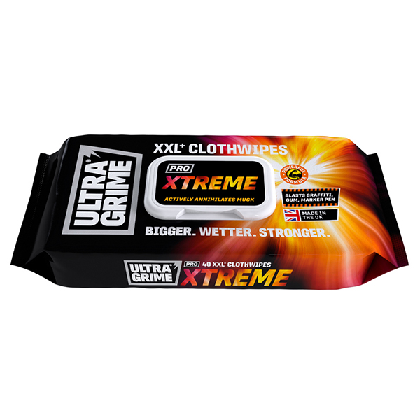 Pro Xtreme XXL Clothwipes 40 Pack
