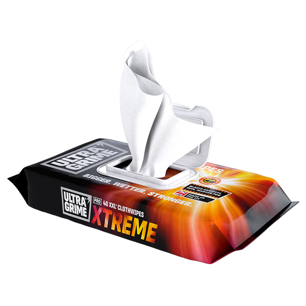 Pro Xtreme XXL Clothwipes 40 Pack