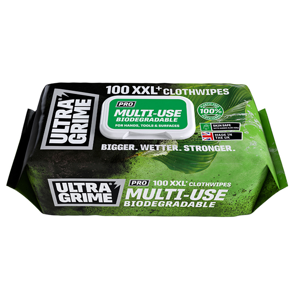 Pro Multiuse Bio XXL Clothwipes 100 Pack