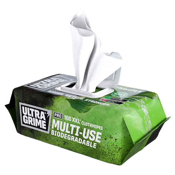 Pro Multiuse Bio XXL Clothwipes 100 Pack