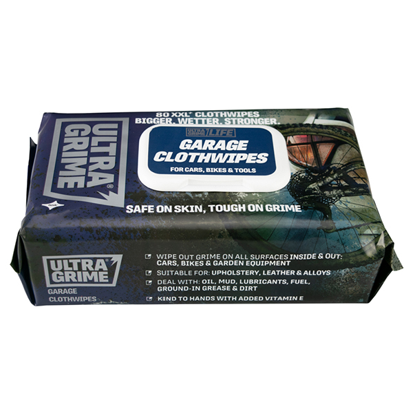 Life Garage XXL Clothwipes 80 Pack