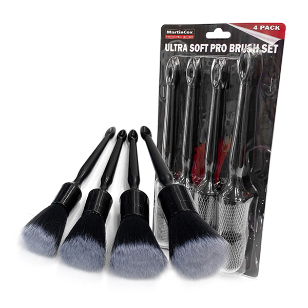 Martin Cox Pro Ultra Soft Detailing Brushes 4 Pack