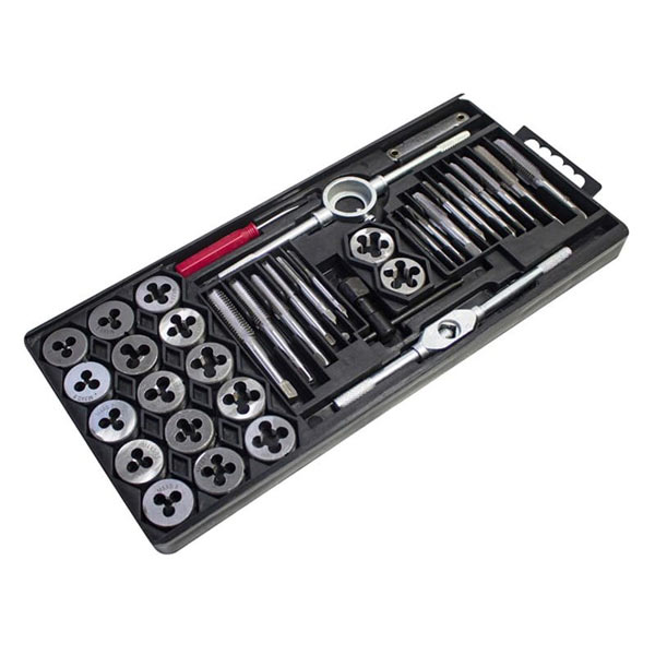 amtech Tap And Die Set In Blow Case 40 Pieces