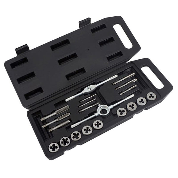 amtech Tap And Die Set In Blow Case 20 Pieces