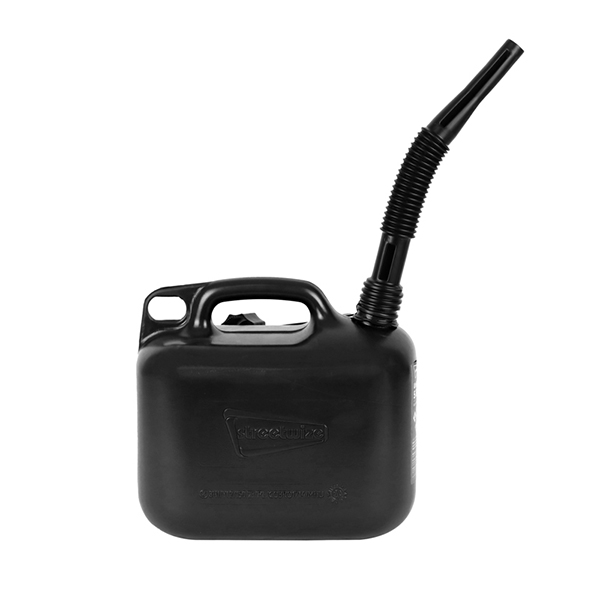 Streetwize 5L Plastic Black Fuel Can (Diesel)