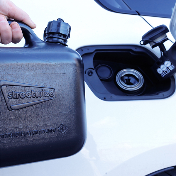 Streetwize 5L Plastic Black Fuel Can (Diesel)