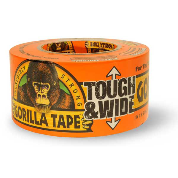 gorilla tape on car bumper