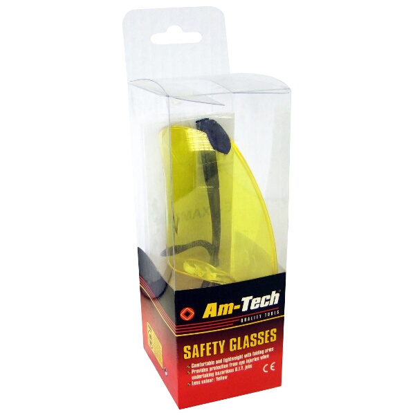 amtech Safety Glassed Yellow