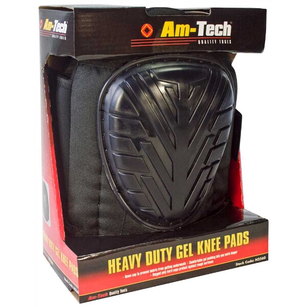 amtech Heavy Duty Gel Knee Pads (Pair)