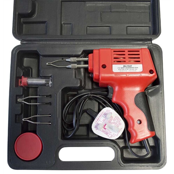 AmTech Electric Soldering Gun Kit 175w Euro Car Parts