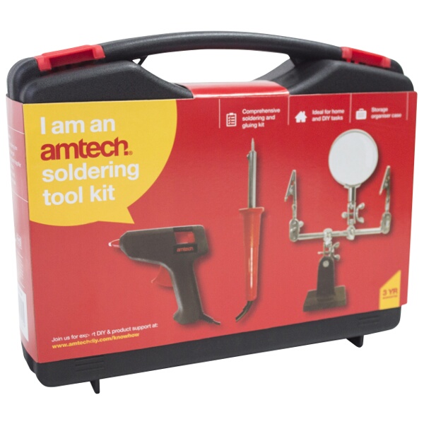 amtech Soldering & Gluing Tool Kit