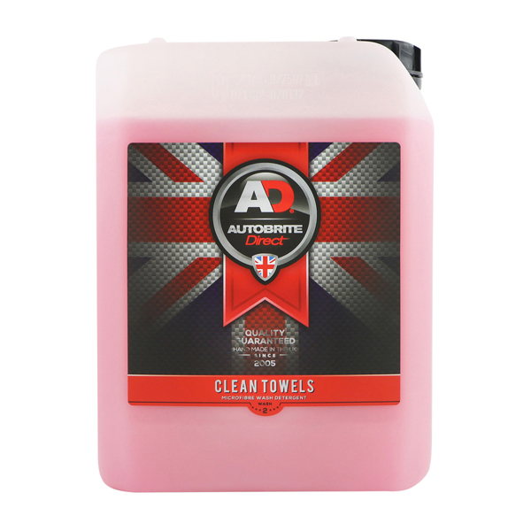 Autobrite Clean Towels Microfibre Wash Detergent 5Ltr