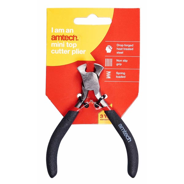 amtech Mini Top Cutter Plier With Spring