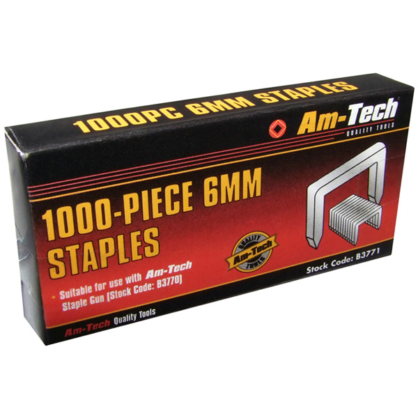 amtech 1000pc 6mm Staples