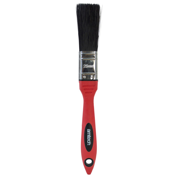 amtech 25mm (1") No Bristle Loss Paint Brush - Soft Handle