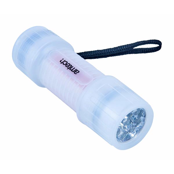 amtech 9 Led Glow In The Dark Torch