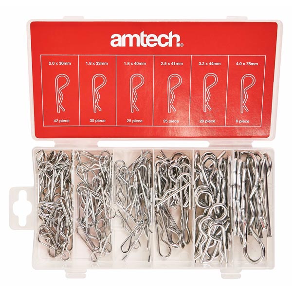 amtech 150pc Metric R Clip Assortment