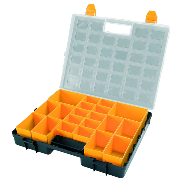 ArtPlast Plastic organiser with 20 removable boxes