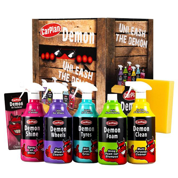 Demon 7 Piece Car Cleaning Kit