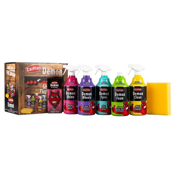 Demon 7 Piece Car Cleaning Kit