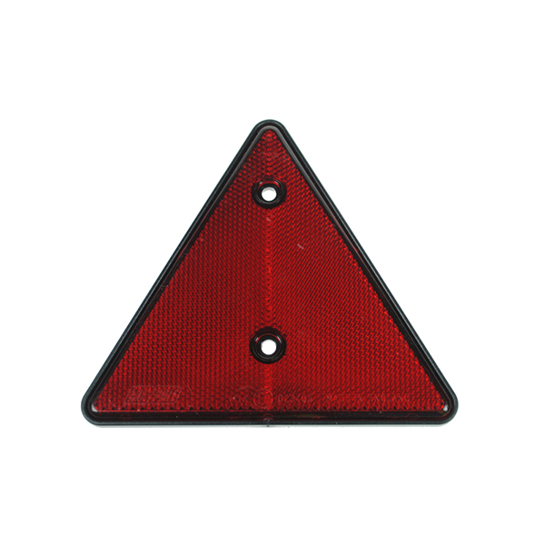 Maypole Trailer Rear Reflective Triangle with Red Safety Reflector