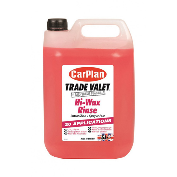 Carplan Trade Hi Wax Rinse - 5Ltr